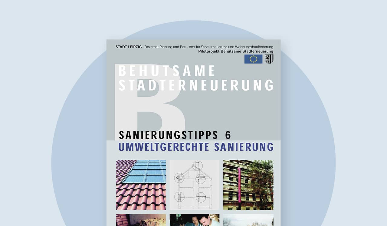 Sanierungstips Behutsame Stadterneuerung